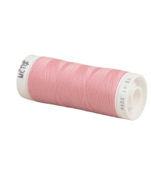 Spool of polyester thread 200m Oeko Tex made in Europe pink