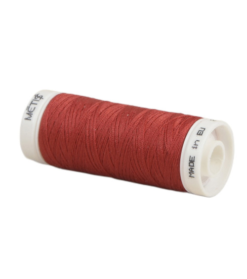 Spool of polyester thread 200m Oeko Tex made in Europe red