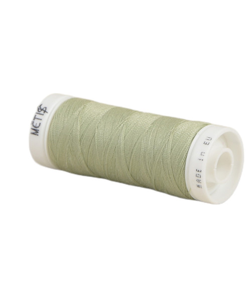 Spool of polyester thread 200m Oeko Tex made in Europe mud green