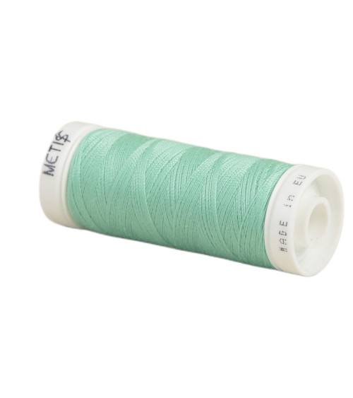 Spool of polyester thread 200m Oeko Tex made in Europe deep mint green