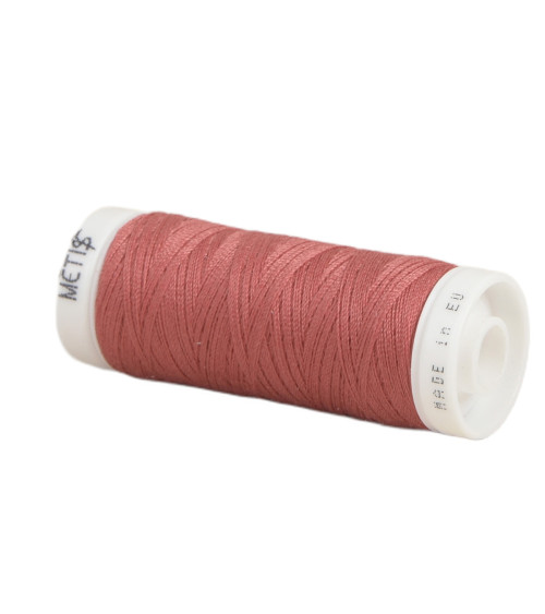 Spool of polyester thread 200m Oeko Tex made in Europe deep coral blue