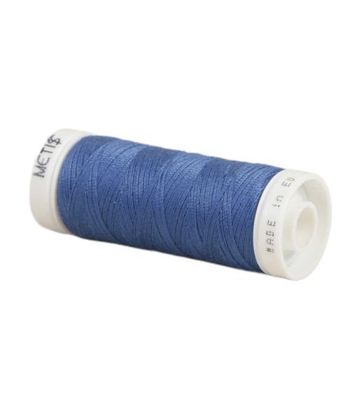 Spool of polyester thread 200m Oeko Tex made in Europe universe blue