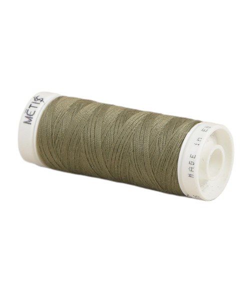 Spool of polyester thread 200m Oeko Tex made in Europe moss green