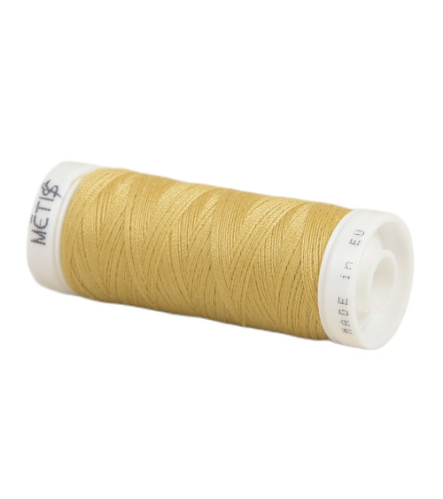 Spool of polyester thread 200m Oeko Tex made in Europe yellow leon