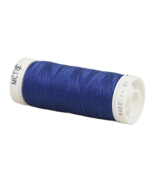 Spool of polyester thread 200m Oeko Tex made in Europe royal blue