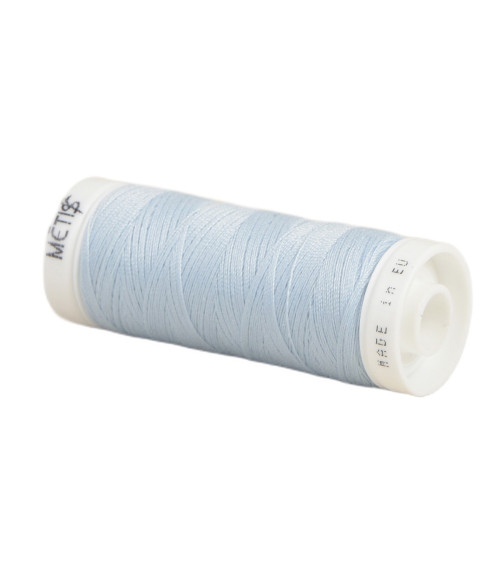 Spool of polyester thread 200m Oeko Tex made in Europe light sky blue