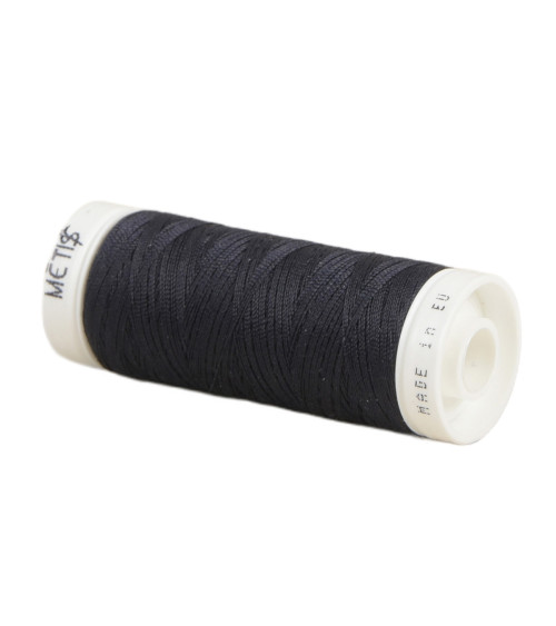 Spool of polyester thread 200m Oeko Tex made in Europe dark midnight blue