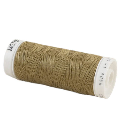 Spool of polyester thread 200m Oeko Tex made in Europe walnut brown