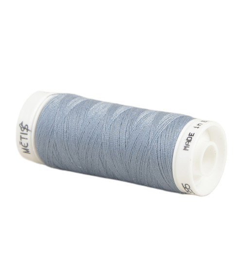 Spool of polyester thread 200m Oeko Tex made in Europe metallic blue