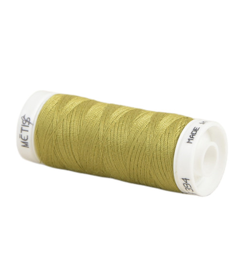 Spool of polyester thread 200m Oeko Tex made in Europe reptile green