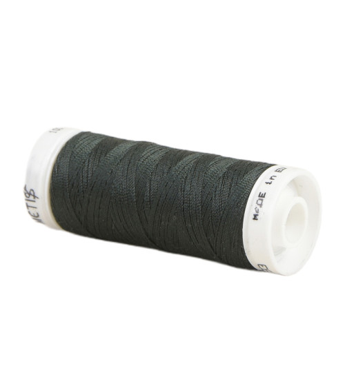 Spool of polyester thread 200m Oeko Tex made in Europe dark bottle green