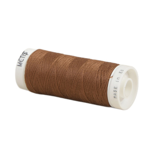 Spool of polyester thread 200m Oeko Tex made in Europe cinnamon red