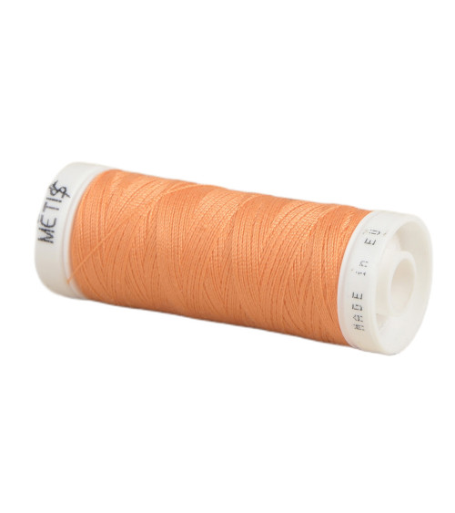 Spool of polyester thread 200m Oeko Tex made in Europe orange fruit