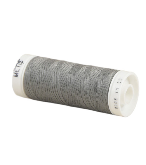 Spool of polyester thread 200m Oeko Tex made in Europe stone gray