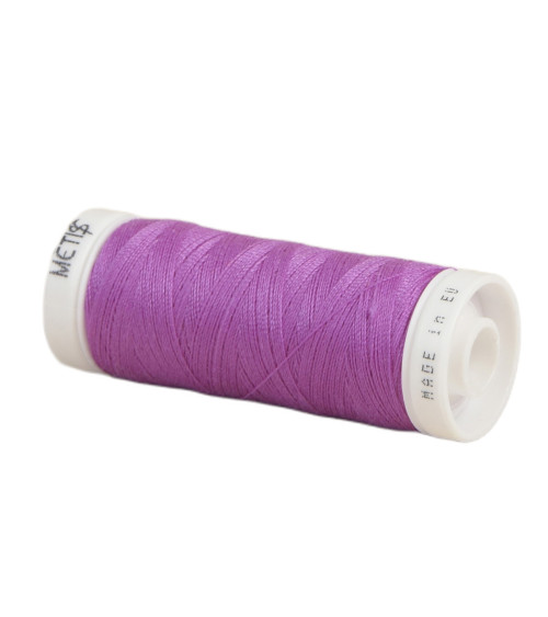 Spool of polyester thread 200m Oeko Tex made in Europe orchid purple