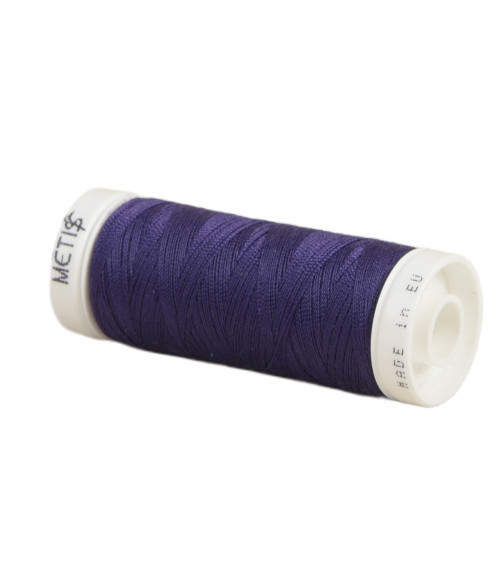 Spool of polyester thread 200m Oeko Tex made in Europe purple mauve