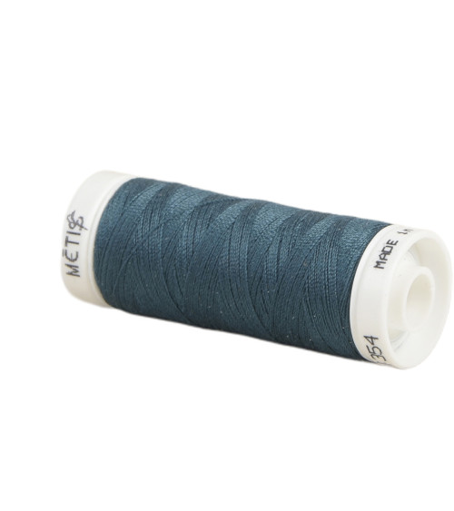 Spool of polyester thread 200m Oeko Tex made in Europe ocean blue