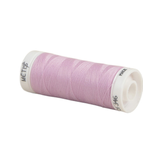 Spool of polyester thread 200m Oeko Tex made in Europe orchid pink