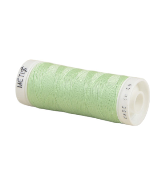 Spool of polyester thread 200m Oeko Tex made in Europe peppermint green