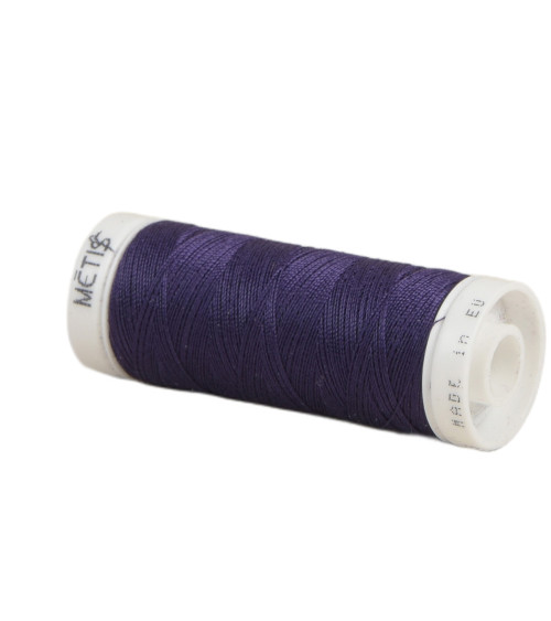 Spool of polyester thread 200m Oeko Tex made in Europe deep purple