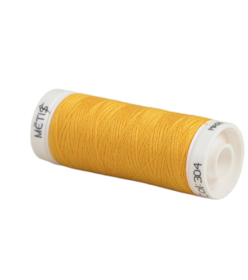 Spool of polyester thread 200m Oeko Tex made in Europe orange