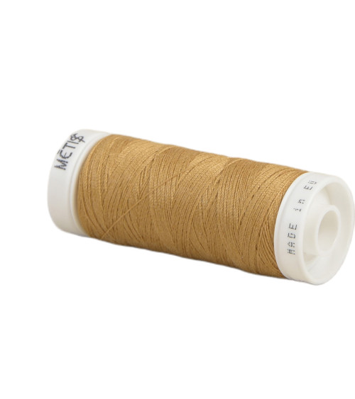 Spool of polyester thread 200m Oeko Tex made in Europe desert gold