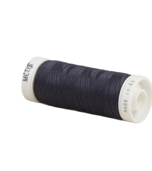 Spool of polyester thread 200m Oeko Tex made in Europe dark voile