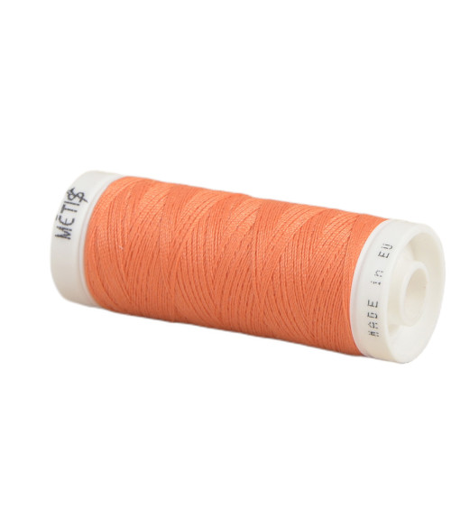 Spool of polyester thread 200m Oeko Tex made in Europe red orange