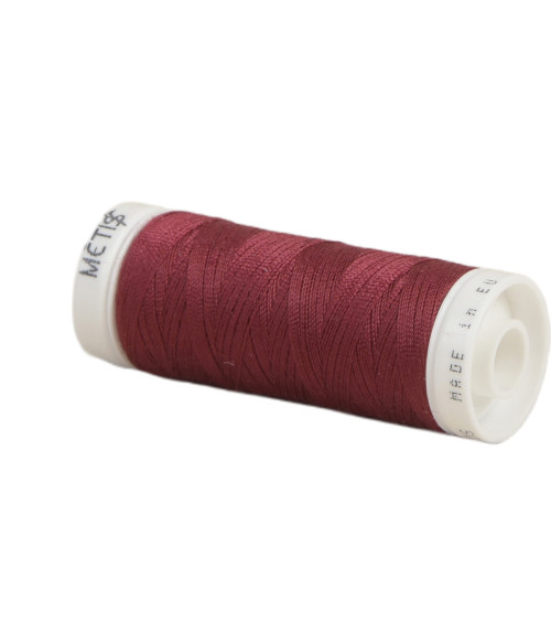 Spool of polyester thread 200m Oeko Tex made in Europe cherry red