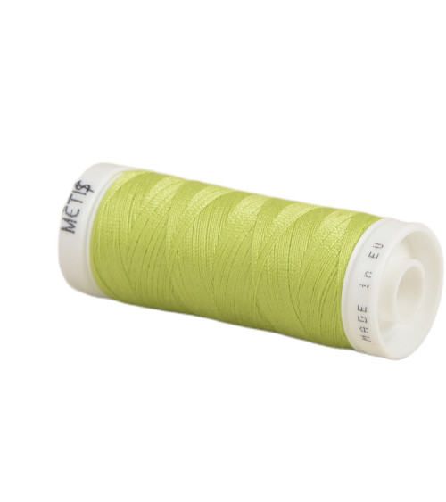 Spool of polyester thread 200m Oeko Tex made in Europe lime green