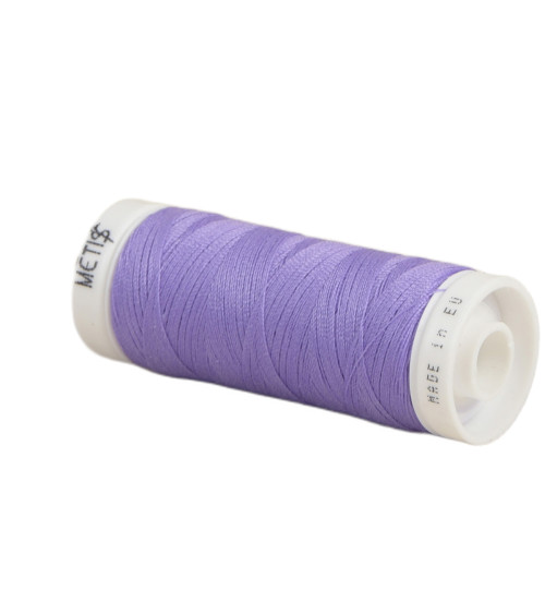 Spool of polyester thread 200m Oeko Tex made in Europe purple mauve