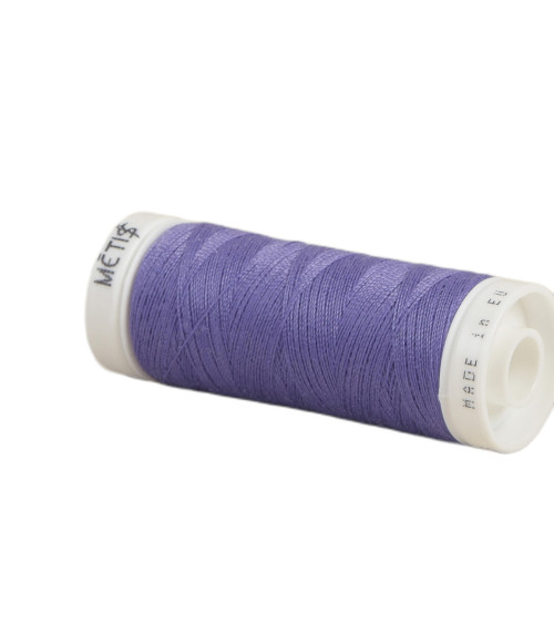 Bobina de hilo de poliéster 200m Oeko Tex fabricado en Europa flor morada