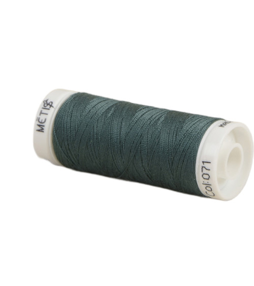 Spool of polyester thread 200m Oeko Tex made in Europe glass green