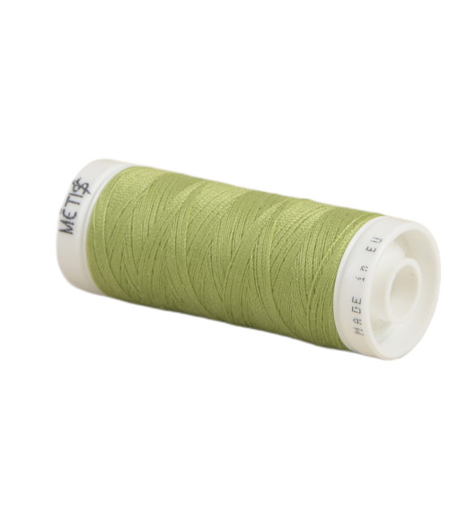 Spool of polyester thread 200m Oeko Tex made in Europe green-yellow