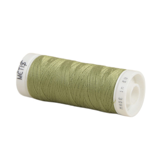 Spool of polyester thread 200m Oeko Tex made in Europe kiwi green