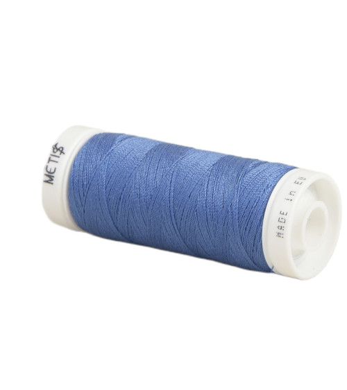 Spool of polyester thread 200m Oeko Tex made in Europe navy blue