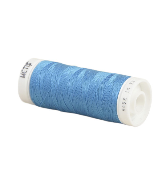 Spool of polyester thread 200m Oeko Tex made in Europe denim blue