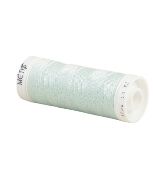 Spool of polyester thread 200m Oeko Tex made in Europe light blue-green