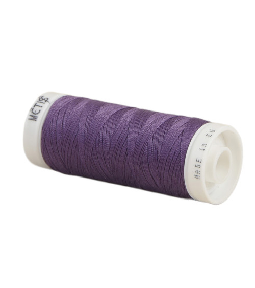 Spool of polyester thread 200m Oeko Tex made in Europe dark purple