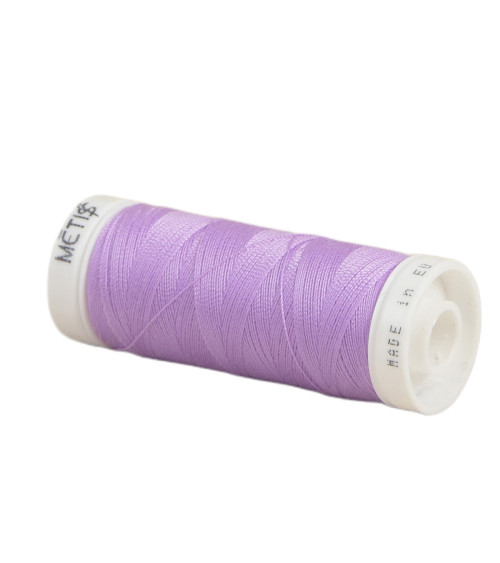 Spool of polyester thread 200m Oeko Tex made in Europe light purple