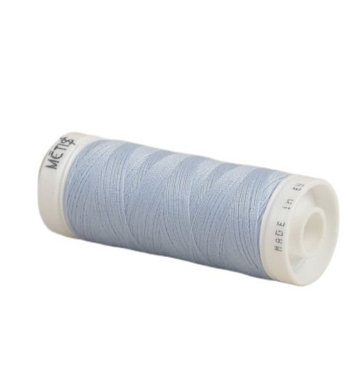 Spool of polyester thread 200m Oeko Tex made in Europe soft blue