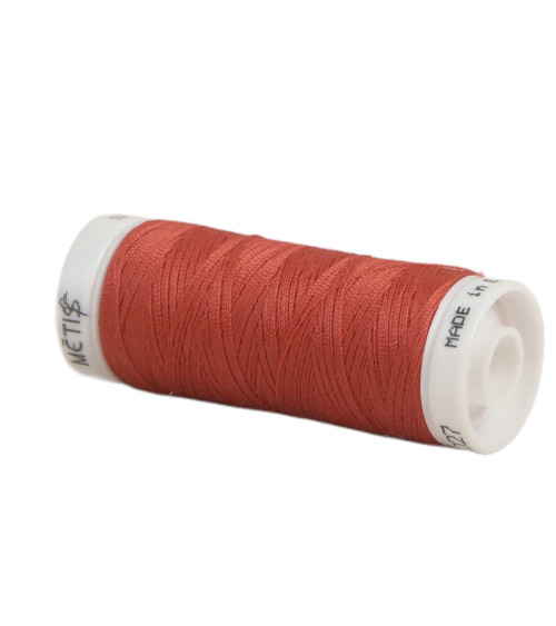 Polyester thread spool 200m Oeko Tex made in Europe red camin