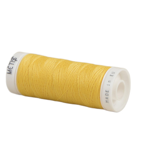 Spool of polyester thread 200m Oeko Tex made in Europe sunflower yellow