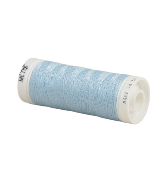 Spool of polyester thread 200m Oeko Tex made in Europe sky blue