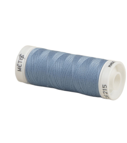 Spool of polyester thread 200m Oeko Tex made in Europe cornflower blue