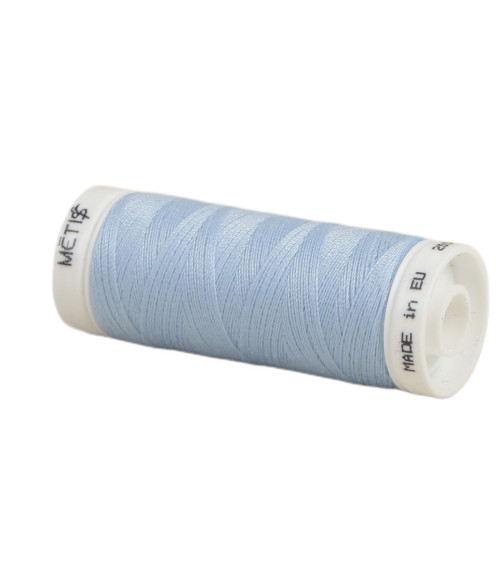 Spool of polyester thread 200m Oeko Tex made in Europe ice blue