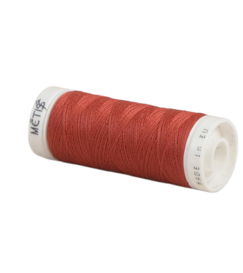 Spool of polyester thread 200m Oeko Tex made in Europe Spanish red