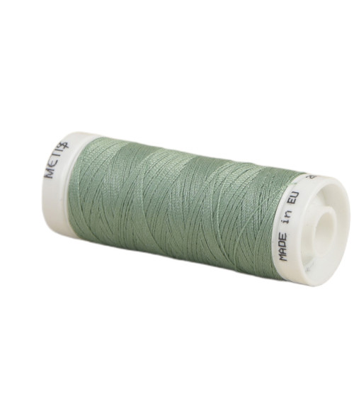 Spool of polyester thread 200m Oeko Tex made in Europe fog green