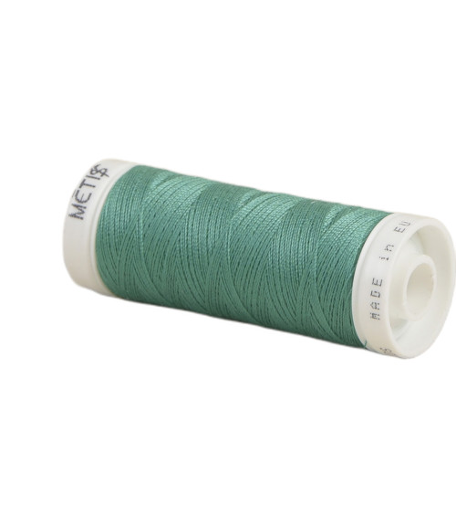 Spool of polyester thread 200m Oeko Tex made in Europe stone green