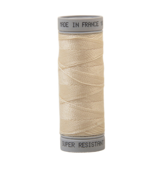 Super strong polyester thread 50m - Cream C398